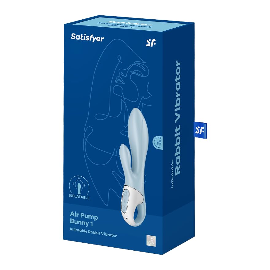 Satisfyer Air Pump Bunny 1 Vibrator Sex Toy | Adult Toys for Women | Best Quiet Couples Anal Vibrator | Vibrating Sexual Pleasure Device | Stimulation Vibrators | Female Wellness Tools - Image 6