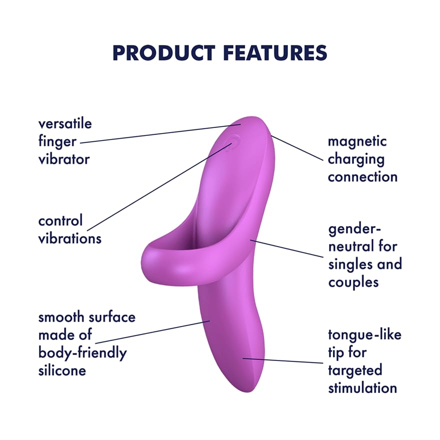 Satisfyer Bold Lover Vibrator Sex Toy | Adult Toys for Women | Best Couple Vibrator | Vibrating Sexual Pleasure Device | Stimulation Vibrators | Female Wellness Tools | Woman Pleasure Sextoy (Pink) - Image 3