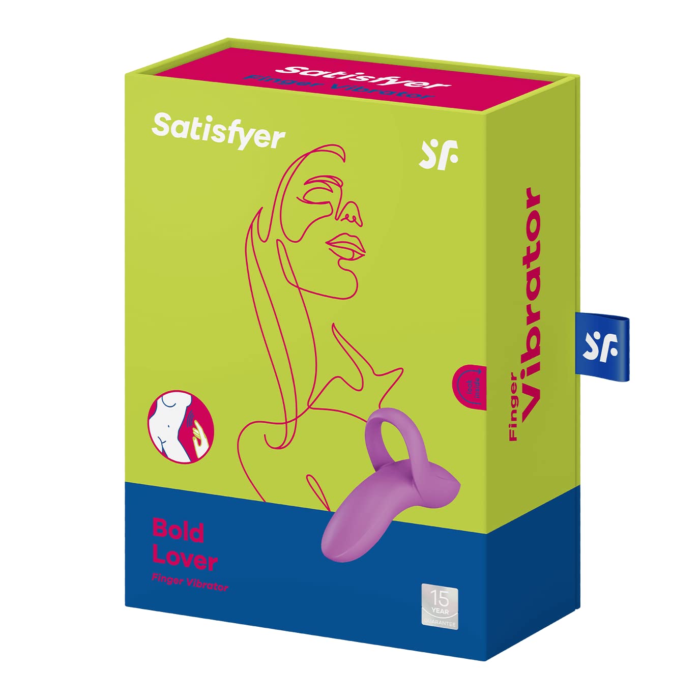Satisfyer Bold Lover Vibrator Sex Toy | Adult Toys for Women | Best Couple Vibrator | Vibrating Sexual Pleasure Device | Stimulation Vibrators | Female Wellness Tools | Woman Pleasure Sextoy (Pink) - Image 4