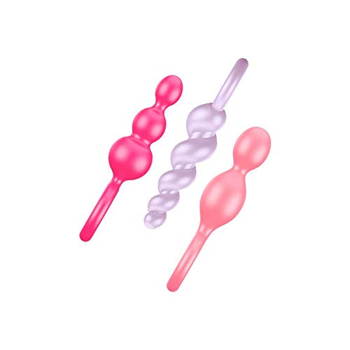 Satisfyer Booty Call Plugs | 3-Piece Silicone Plug Set | 13.5-14 cm | Waterproof (IPX7) | Skin-Friendly Silicone | Sex Toy for Beginners and Advanced Users (Pink/Purple) - Image 7