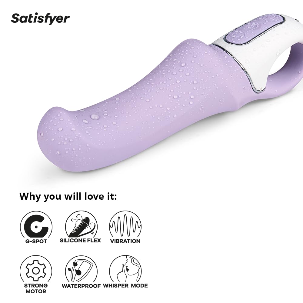 Satisfyer Charming Smile Vibrator Sex Toy | Adult Toys for Women | G-Spot Clitoral Stimulation | Vibrating Sexual Pleasure Device | Stimulation Vibrators | Female Wellness Tools | Woman Sextoy - Image 4