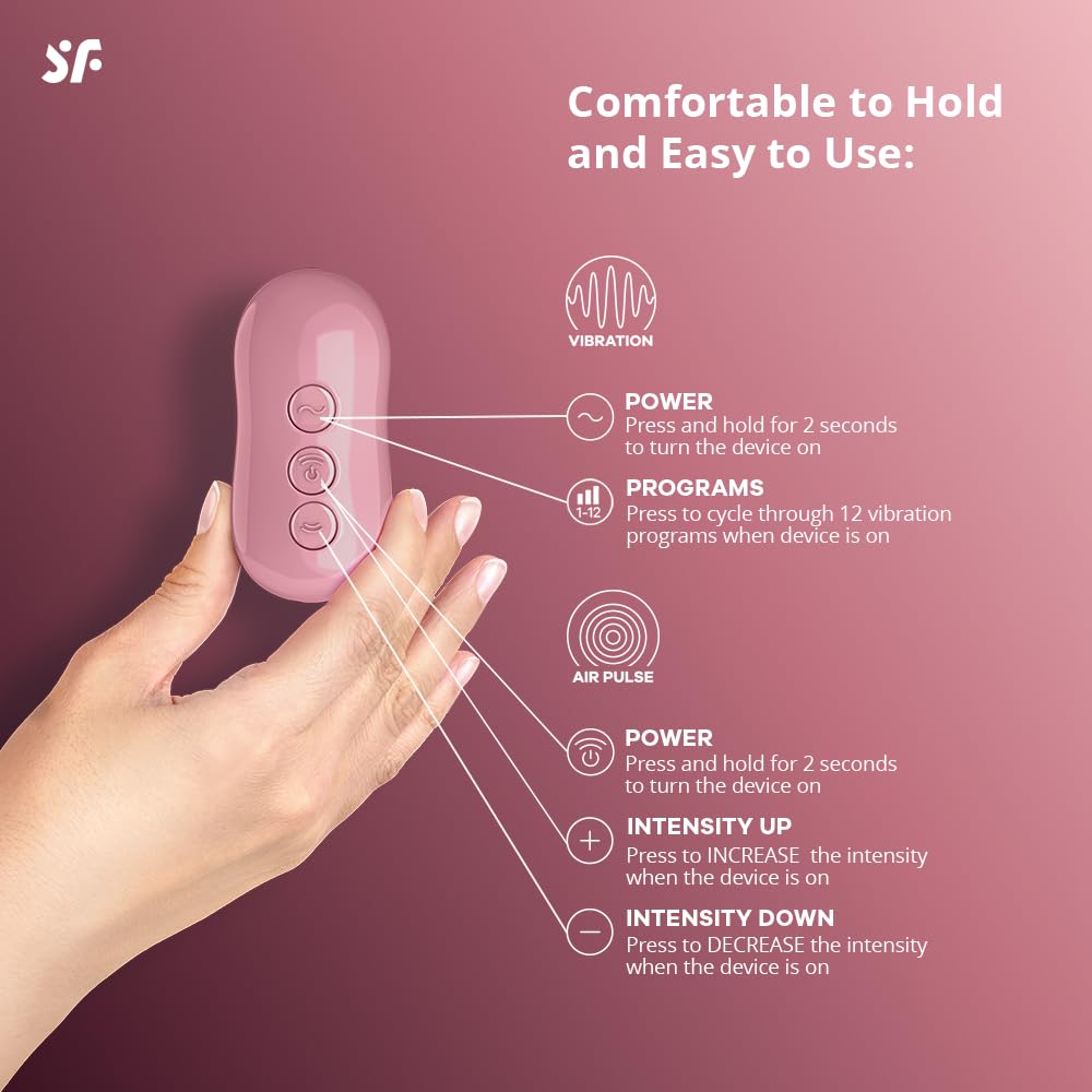 Satisfyer Cotton Candy Vibrator Sex Toy | Adult Toys for Women | Clitoral Stimulation Vibrator | Vibrating Sexual Pleasure Device | Stimulation Vibrators | Female Wellness Tools | Suction Sex Toy - Image 3