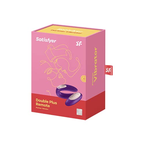 Satisfyer Double Plus Remote Vibrator Sex Toy | Adult Toys for Women | Sexy Couple Vibrator | Vibrating Sexual Pleasure Device | Stimulation Vibrators | Female Wellness Tools | Woman Pleasure Sextoy - Image 6