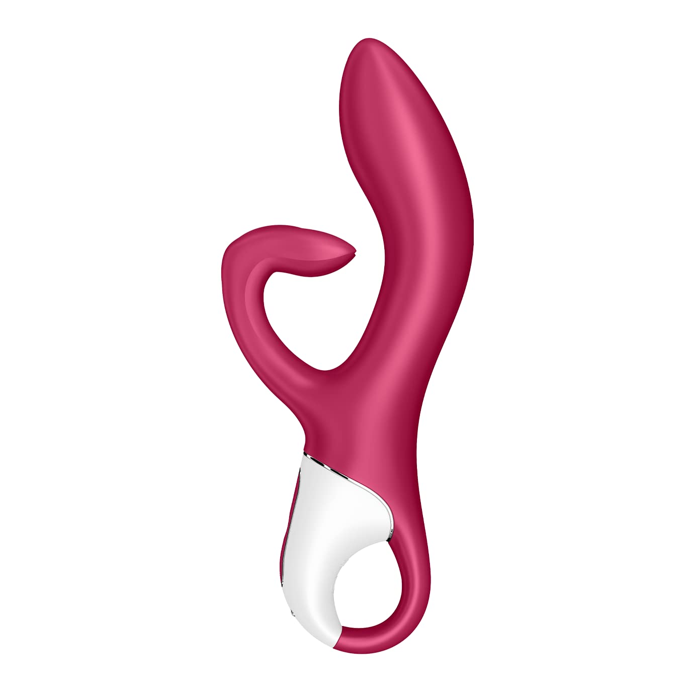 Satisfyer Embrace Me Vibrator Sex Toy | Adult Toys for Women | Rabbit Vibrator with 2 x 12 Vibration Modes | Vibrating Sexual Pleasure Device | Stimulation Vibrators (Berry) - Image 5