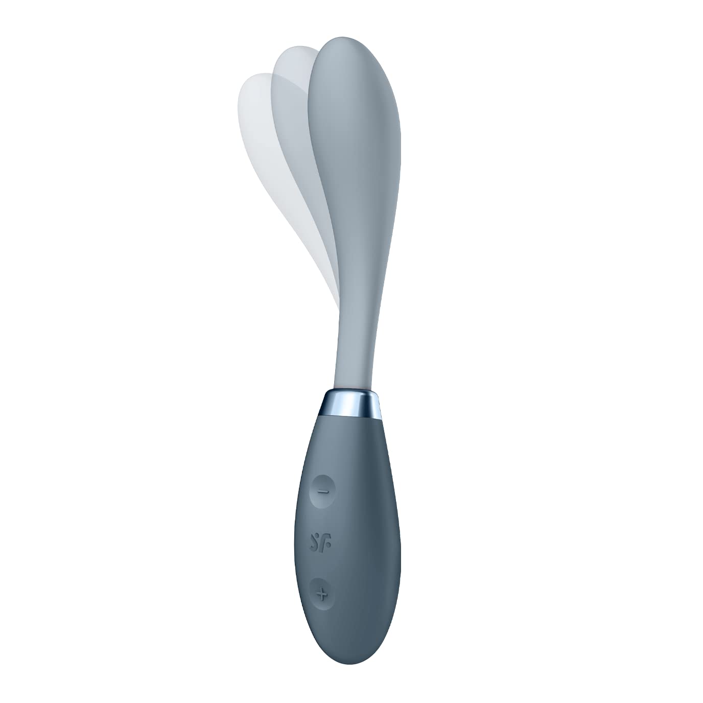 Satisfyer G-Spot Flex 3 Vibrator Sex Toy | Adult Toys for Women | Flexible, Shapeable Multi Vibrator | Vibrating Sexual Pleasure Device | Stimulation Vibrators | Woman Sextoy (Gray) - Image 5