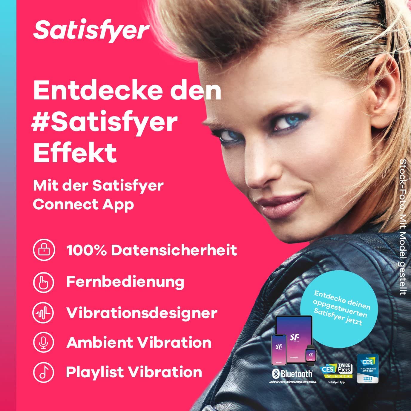 Satisfyer G-Spot Flex 5 Connect App Vibrator Sex Toy | Adult Toys for Women | Multi Vibrator + APP | Vibrating Sexual Pleasure Device | Stimulation Vibrators | Woman Sextoy (Lilac) - Image 4