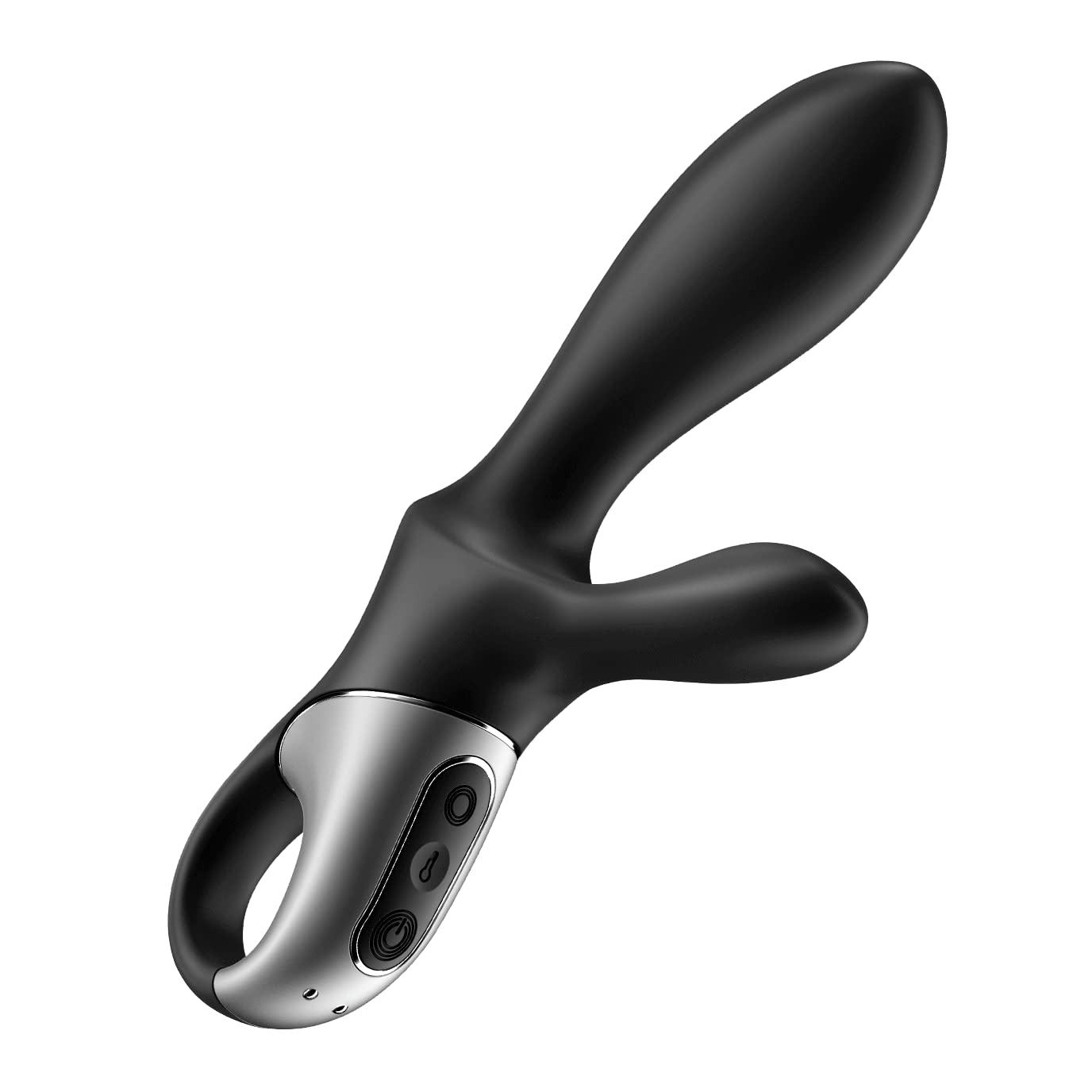 Satisfyer Heat Climax + Connect App Vibrator Sex Toy | Adult Toys For Women | Anal or Vaginal Vibrator | Vibrating Sexual Pleasure Device | Stimulation Vibrators | Female Wellness Tools | Woman Sextoy