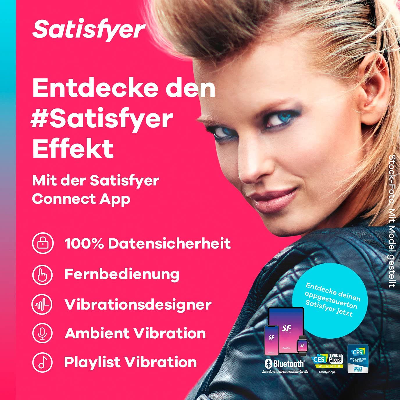 Satisfyer Hot Spot Connect App Vibrator Sex Toy | Adult Toys for Women | Best G-Spot Clit Stimulation | Vibrating Sexual Pleasure Device | Stimulation Vibrators | Female Wellness Tools | Woman Sextoy - Image 4