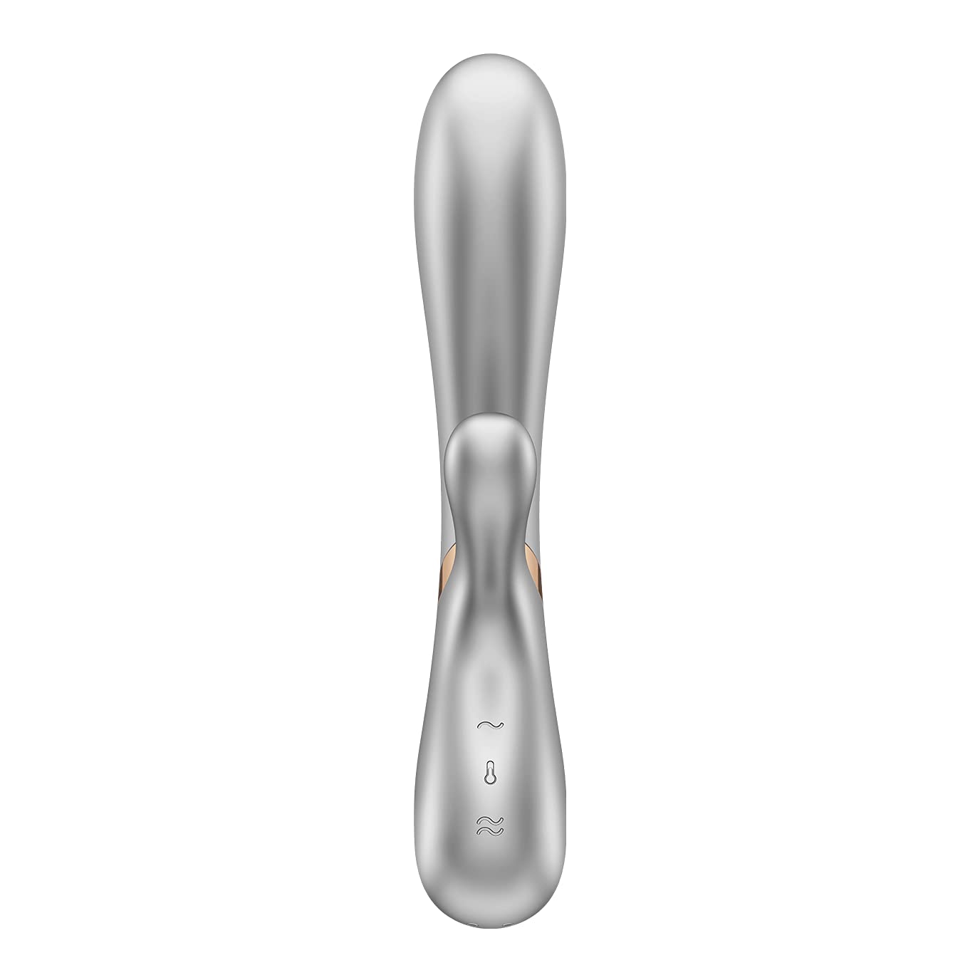 Satisfyer Hot Lover Connect App Vibrator Sex Toy | Adult Toys for Women | Rabbit Vibrator + Heat + APP | Vibrating Sexual Pleasure Device | Stimulation Vibrators | Woman Sextoy (Silver) - Image 7