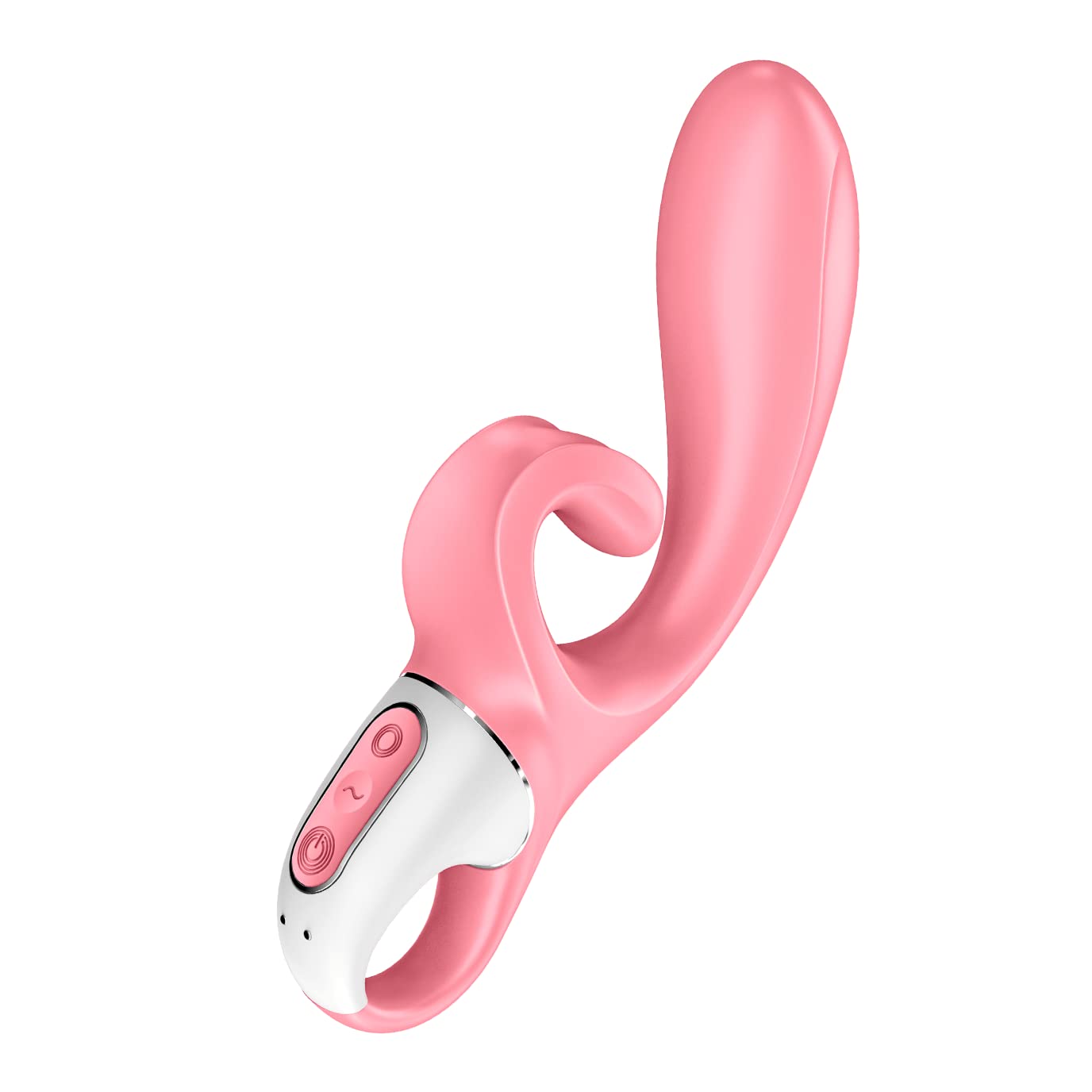 Satisfyer Hug Me Connect App Vibrator Sex Toy | Adult Toys for Women | Rabbit Vibrator + APP | Vibrating Sexual Pleasure Device | Stimulation Vibrators | Woman Sextoy (Pink)