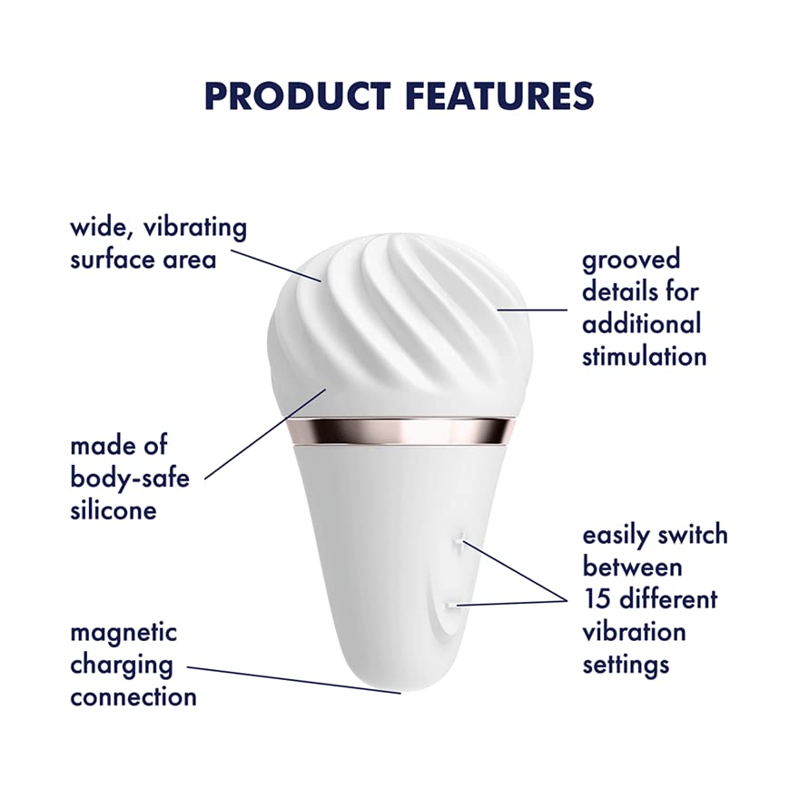 Satisfyer Little Wand Vibrator Sex Toy | Adult Toys for Women | Best Sucking Clitoral Stimulation | Vibrating Sexual Pleasure Device | Stimulation Vibrators | Female Wellness Tools | Woman Sextoy - Image 2