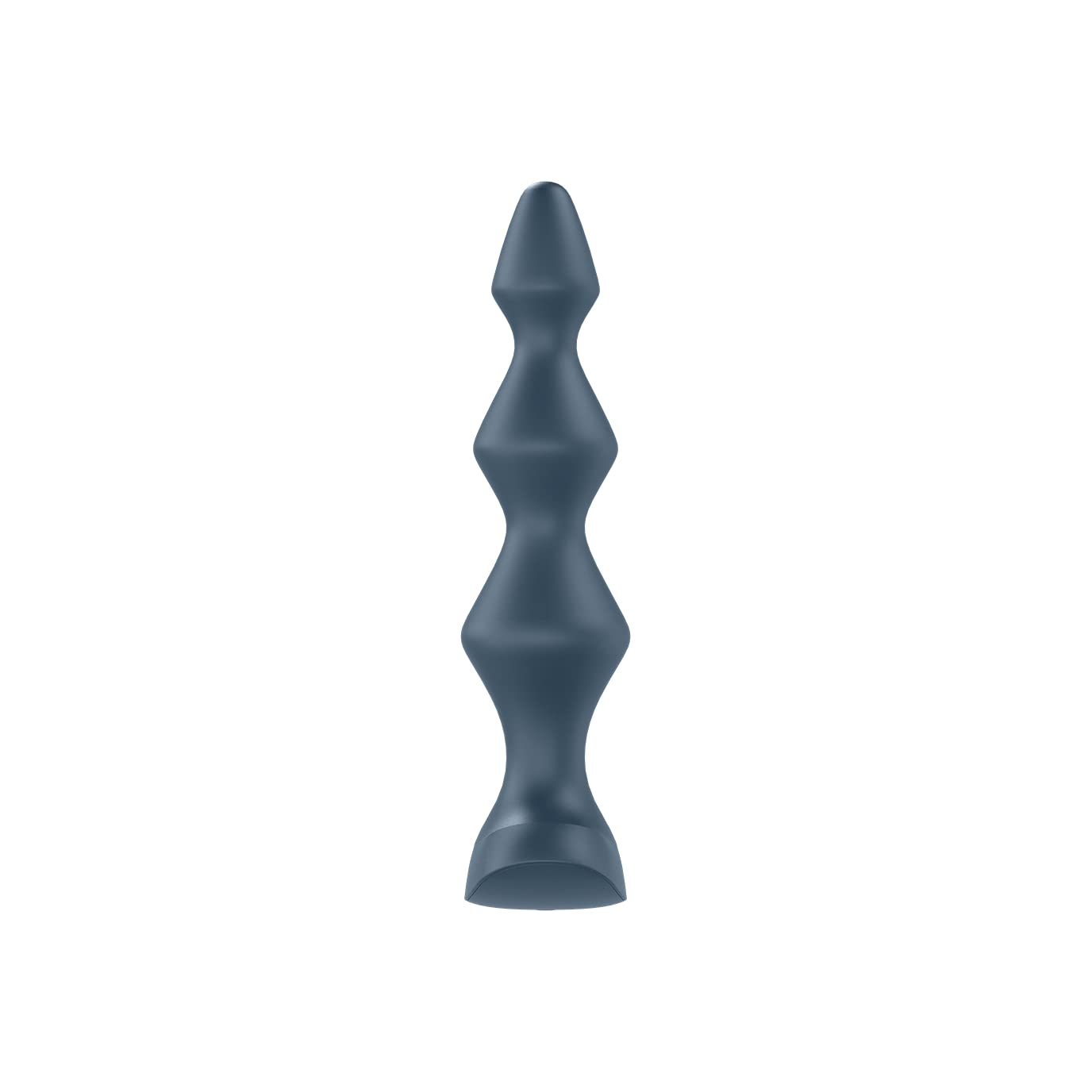 Satisfyer Lolli-Plug 1 Anal Vibrator - Vibrating Anal Plug, Diamond Shaped Beads with Increasing Diameter and Wide Base - Suitable for Beginners, Waterproof, Rechargeable (Dark Teal) - Image 4