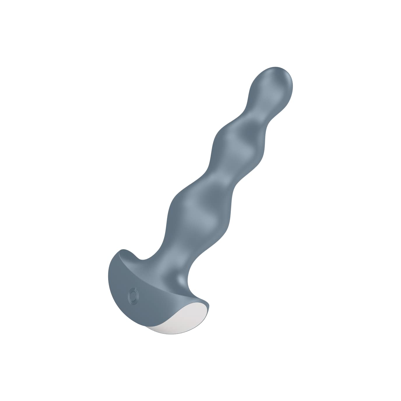 Satisfyer Lolli-Plug 2 Anal Vibrator - Vibrating Anal Plug, Round Shaped Beads with Increasing Diameter and Wide Base - Suitable for Beginners, Waterproof, Rechargeable (Cool Gray)