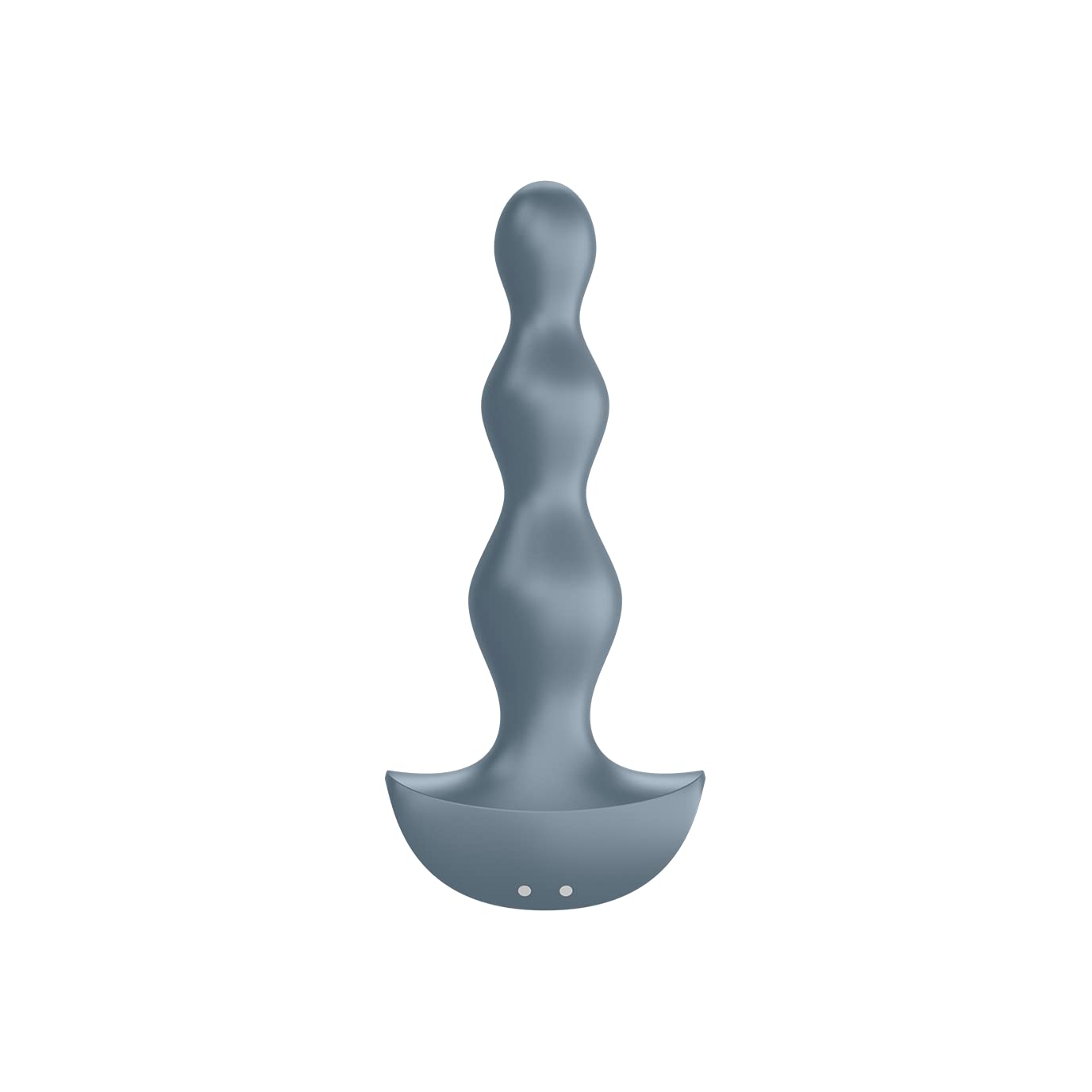 Satisfyer Lolli-Plug 2 Anal Vibrator - Vibrating Anal Plug, Round Shaped Beads with Increasing Diameter and Wide Base - Suitable for Beginners, Waterproof, Rechargeable (Cool Gray) - Image 6