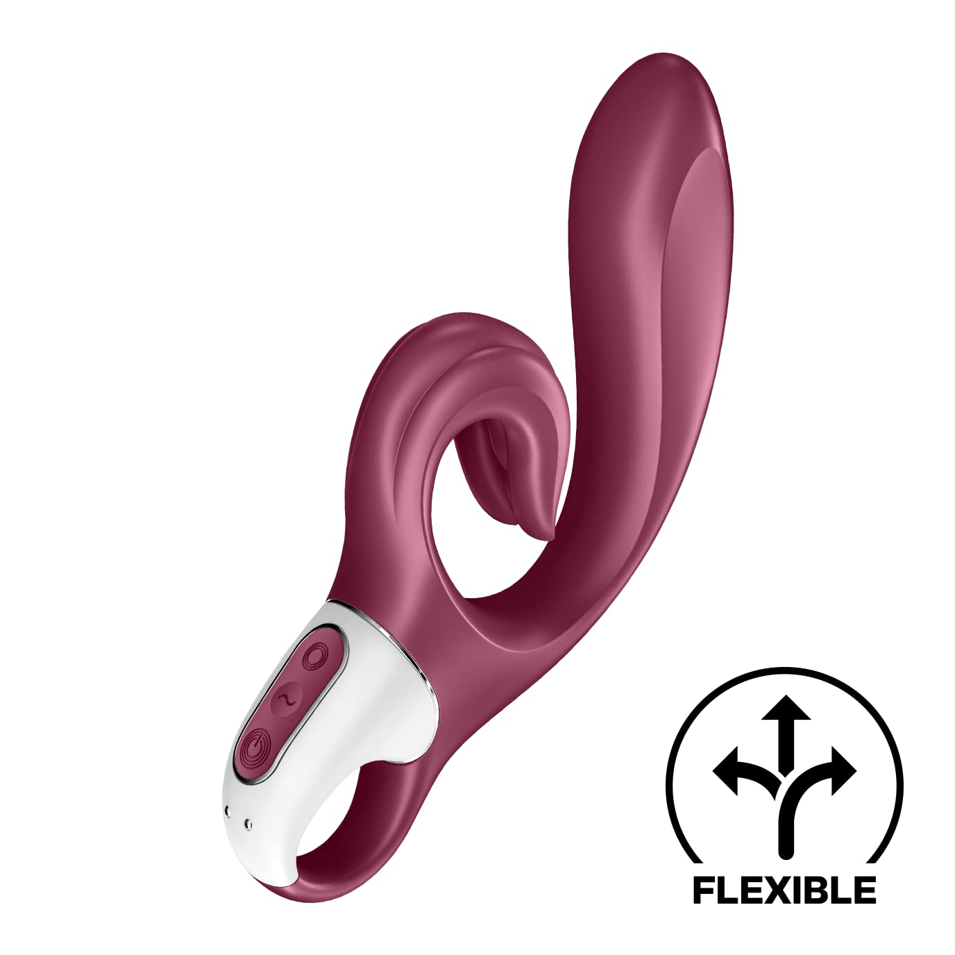 Satisfyer Love Me Vibrator Sex Toy | Adult Toys for Women | Rabbit Vibrator with 2 Power Motors | Vibrating Sexual Pleasure Device | Stimulation Vibrators | Woman Sextoy (Bordeaux) - Image 2