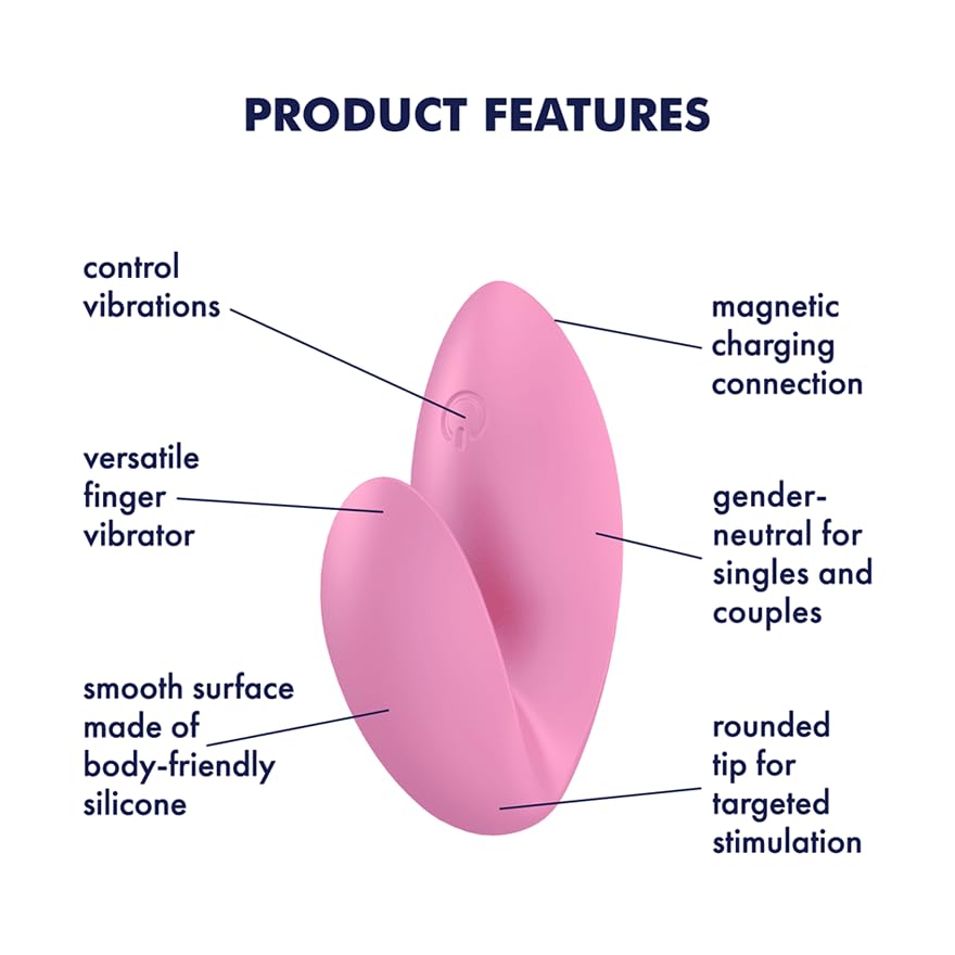 Satisfyer Love Riot Vibrator Sex Toy | Adult Toys for Women | Best Clitoris Finger Vibrator | Vibrating Sexual Pleasure Device | Stimulation Vibrators | Woman Sextoy (Pink) - Image 3