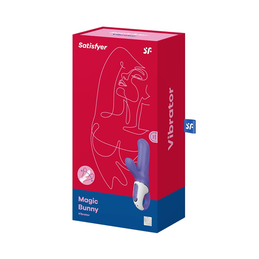Satisfyer Magic Bunny Vibrator Sex Toy | Adult Toys for Women | Rabbit Vibrator with 12 Vibration Modes | Vibrating Sexual Pleasure Device | Stimulation Vibrators | Female Wellness Tools - Image 5
