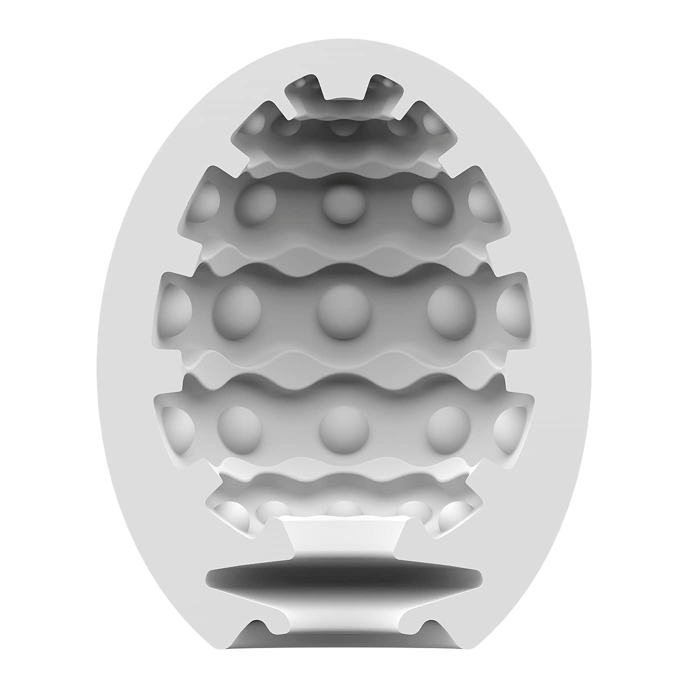 Satisfyer Masturbator Egg 3 Pack - Stroker for Male Masturbation, Portable Pleasure Sleeve, Super-Stretchy, No Lubricant Required, Disposable, Single-Use (Bubble) - Image 3