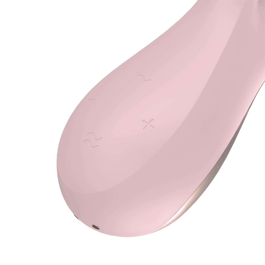 Satisfyer Mono Flex Connect App Vibrator Sex Toy | Adult Toys for Women | Rabbit Vibrator + APP | Vibrating Sexual Pleasure Device | Stimulation Vibrators | Woman Sextoy (Pink) - Image 7