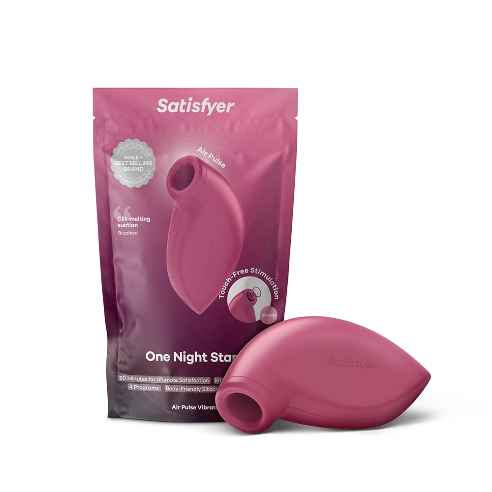 Satisfyer One Night Stand Vibrator Sex Toy | Adult Toys for Women | Clitoris Stimulation Vibrator | Vibrating Sexual Pleasure Device | Stimulation Vibrators | Female Wellness Tools | Woman Sextoy