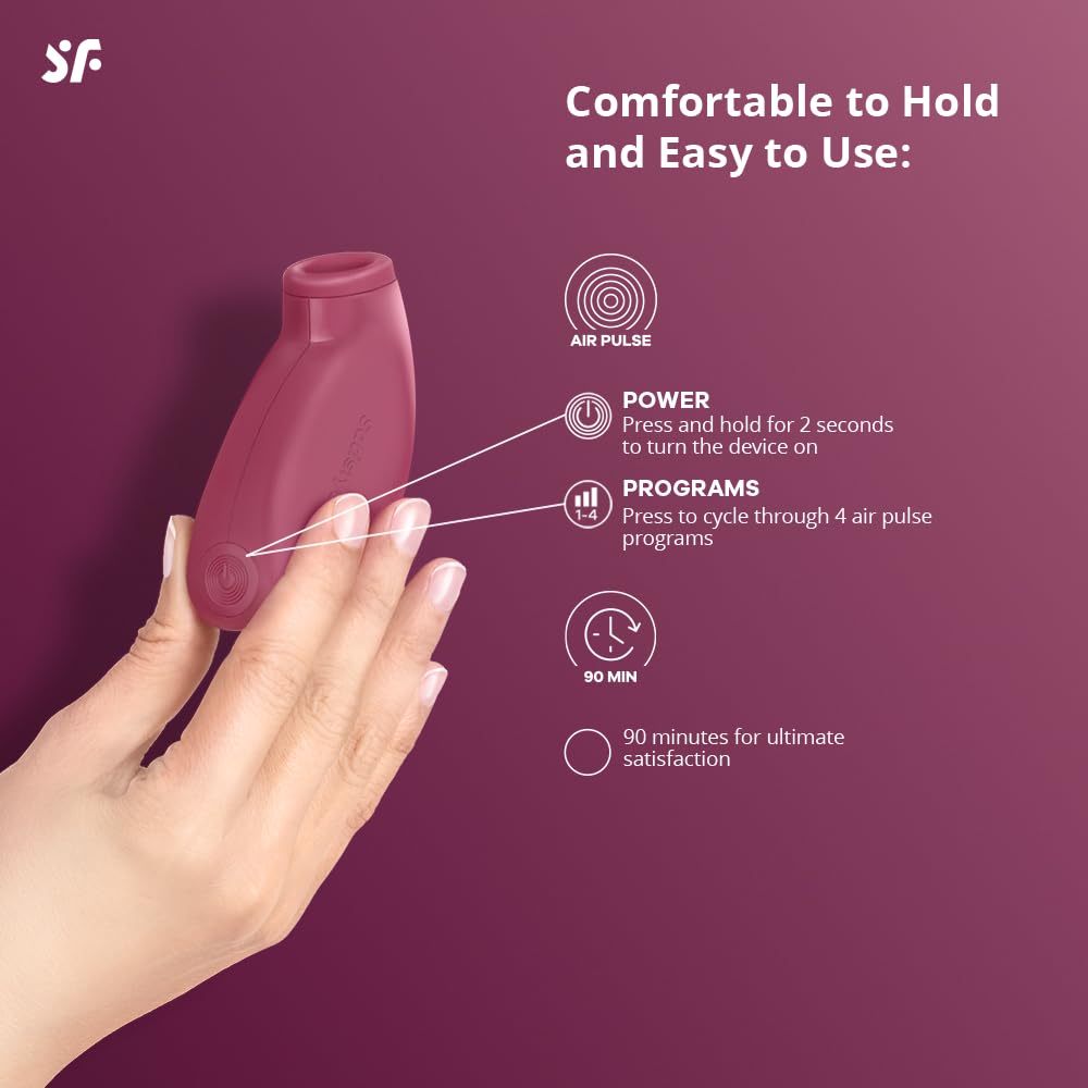 Satisfyer One Night Stand Vibrator Sex Toy | Adult Toys for Women | Clitoris Stimulation Vibrator | Vibrating Sexual Pleasure Device | Stimulation Vibrators | Female Wellness Tools | Woman Sextoy - Image 3