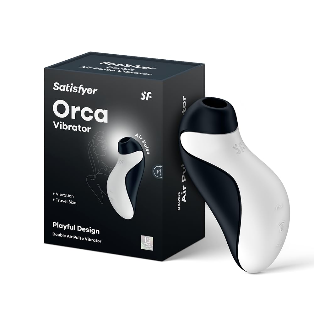 Satisfyer Orca Vibrator Sex Toy | Adult Toys for Women | Best Sucking Clitoral Stimulation Vibrator | Vibrating Sexual Pleasure Device | Stimulation Vibrators | Female Wellness Tools | Woman Sextoy
