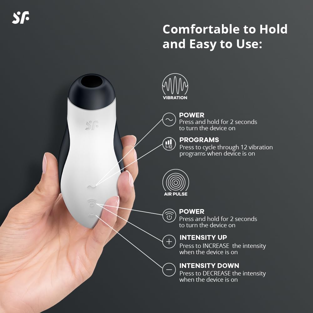 Satisfyer Orca Vibrator Sex Toy | Adult Toys for Women | Best Sucking Clitoral Stimulation Vibrator | Vibrating Sexual Pleasure Device | Stimulation Vibrators | Female Wellness Tools | Woman Sextoy - Image 3
