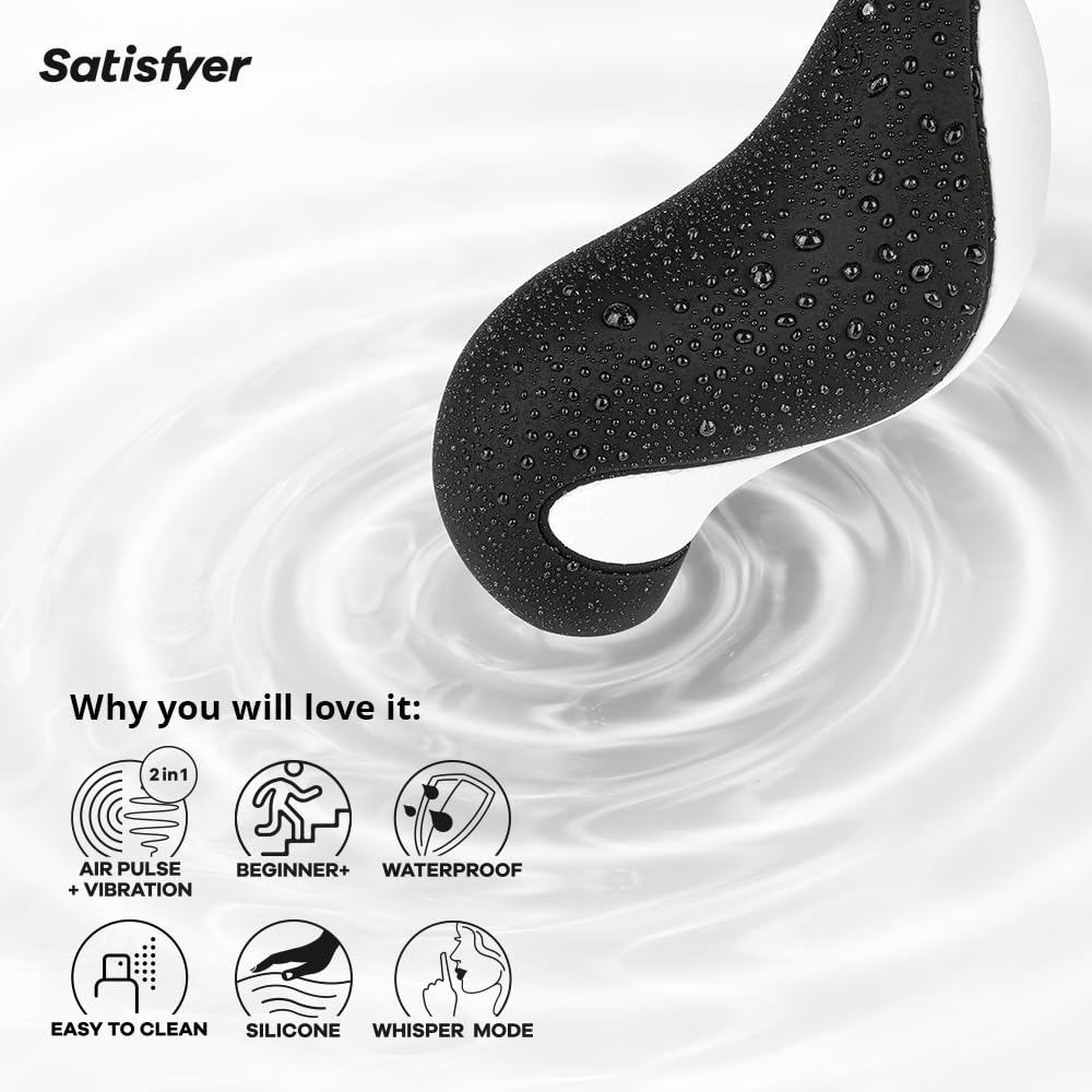 Satisfyer Orca Vibrator Sex Toy | Adult Toys for Women | Best Sucking Clitoral Stimulation Vibrator | Vibrating Sexual Pleasure Device | Stimulation Vibrators | Female Wellness Tools | Woman Sextoy - Image 4