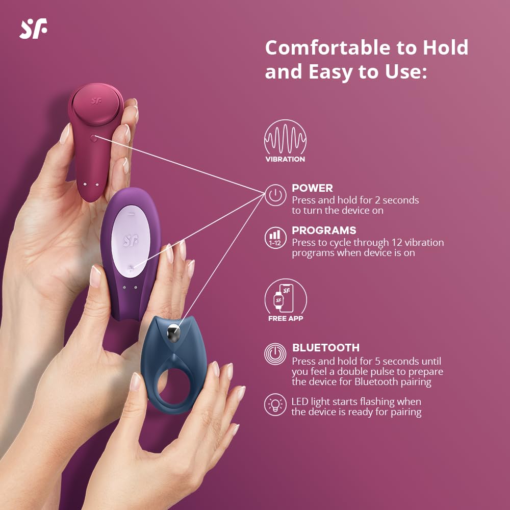 Satisfyer Partner Box 3 Vibrator Sex Toy | Adult Toys for Women | Set with Double Joy & Royal One & Sexy Secret | Vibrating Sexual Pleasure Device | Stimulation Vibrators | Female Wellness Tools - Image 3