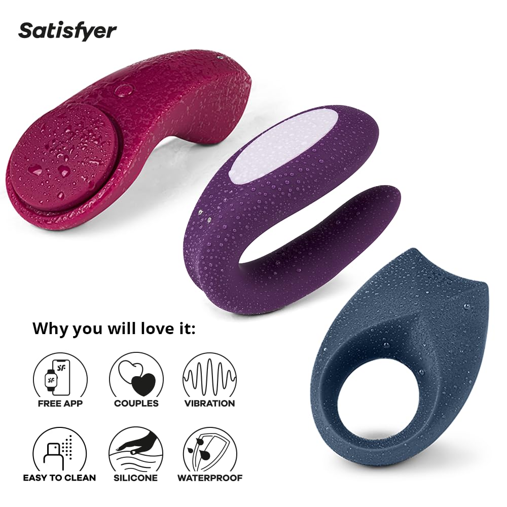 Satisfyer Partner Box 3 Vibrator Sex Toy | Adult Toys for Women | Set with Double Joy & Royal One & Sexy Secret | Vibrating Sexual Pleasure Device | Stimulation Vibrators | Female Wellness Tools - Image 4