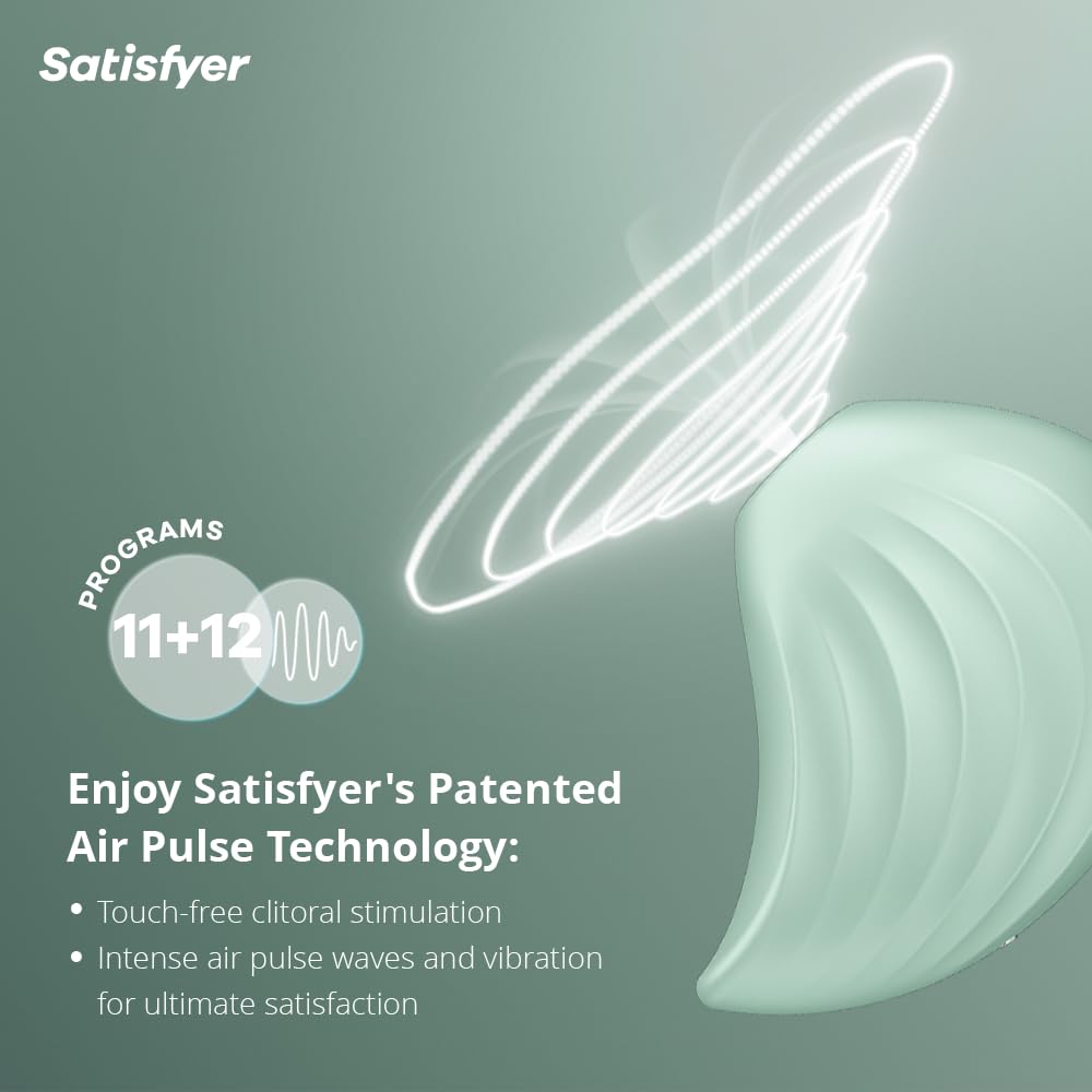 Satisfyer Pearl Diver Vibrator Sex Toy | Adult Toys for Women | Sucking Clitoral Stimulation Vibrator | Vibrating Sexual Pleasure Device | Stimulation Vibrators | Female Wellness Tools | Woman Sextoy - Image 2