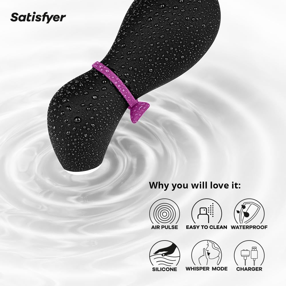 Satisfyer Penguin Vibrator Sex Toy | Adult Toys for Women | Suction Clitoral Stimulation Vibrator | Vibrating Sexual Pleasure Device | Stimulation Vibrators | Female Wellness Tools | Woman Sextoy - Image 3