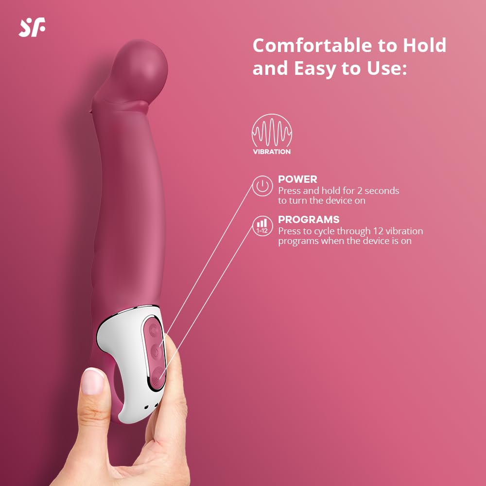 Satisfyer Petting Hippo Vibrator Sex Toy | Adult Toys for Women | Strong G-Spot Clitoral Stimulation | Vibrating Sexual Pleasure Device | Stimulation Vibrators | Female Wellness Tools | Woman Sextoy - Image 3