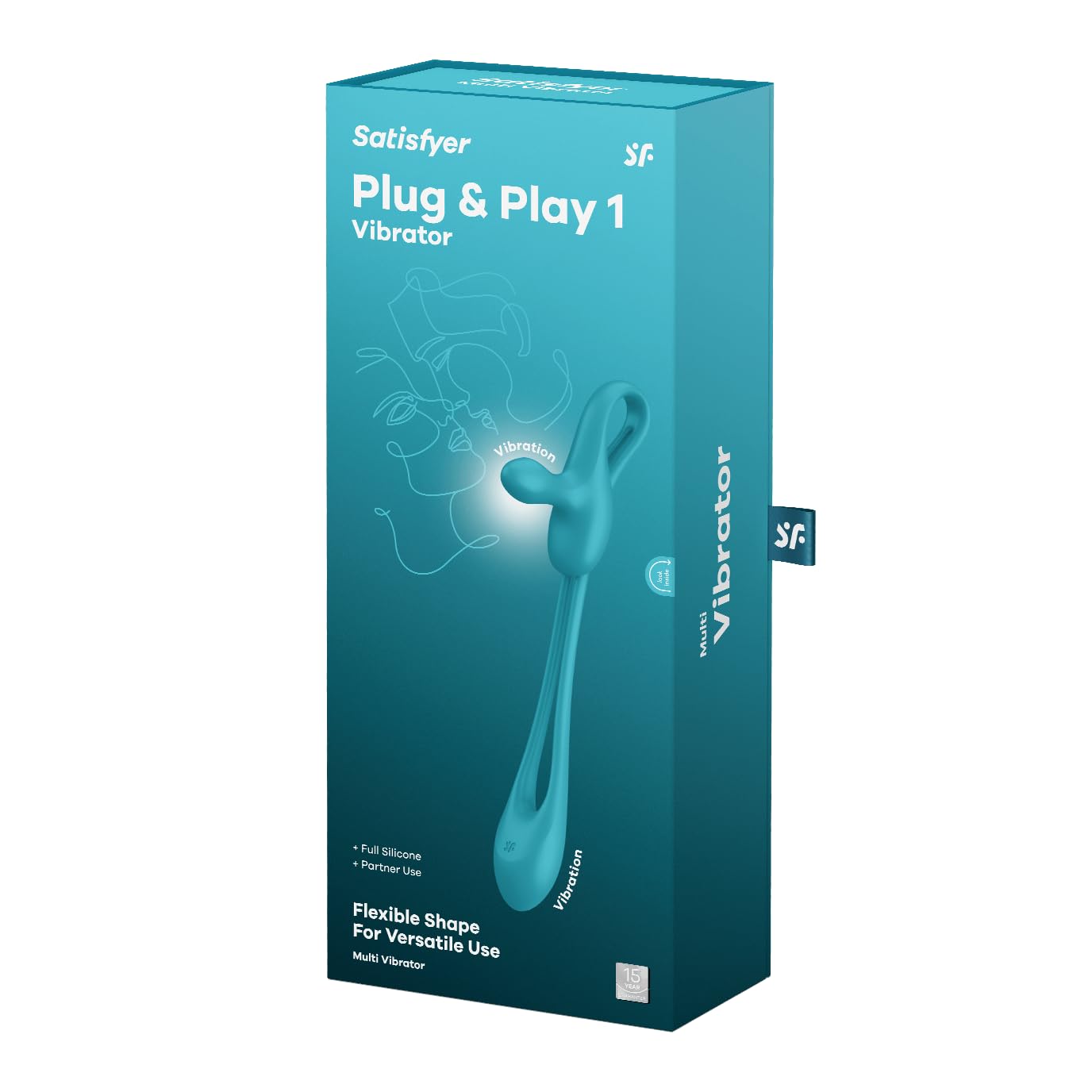 Satisfyer Plug & Play 1 Vibrator Sex Toy | Adult Toys for Women | Multi Vibrator with 12 Vibration Modes | Vibrating Sexual Pleasure Device | Stimulation Vibrators | Female Wellness Tools - Image 4