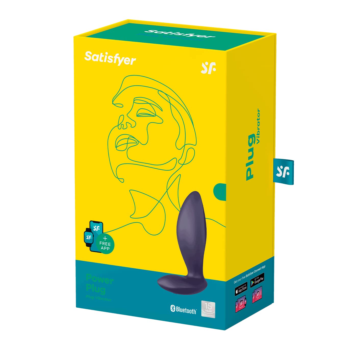 Satisfyer Power Plug Vibrator Sex Toy | Adult Toys for Women | Clitoral Stimulation Vibrator | Vibrating Sexual Pleasure Device | Stimulation Vibrators | Unisex Sextoy - Image 5