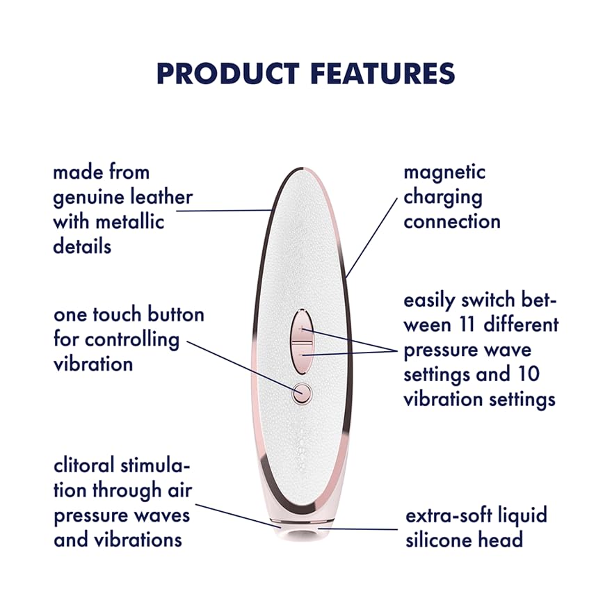Satisfyer Prêt-à-Porter Vibrator Sex Toy | Adult Toys for Women | Clitoral Stimulation Vibrator | Vibrating Sexual Pleasure Device | Stimulation Vibrators | Female Wellness Tools | Woman Sextoy - Image 3