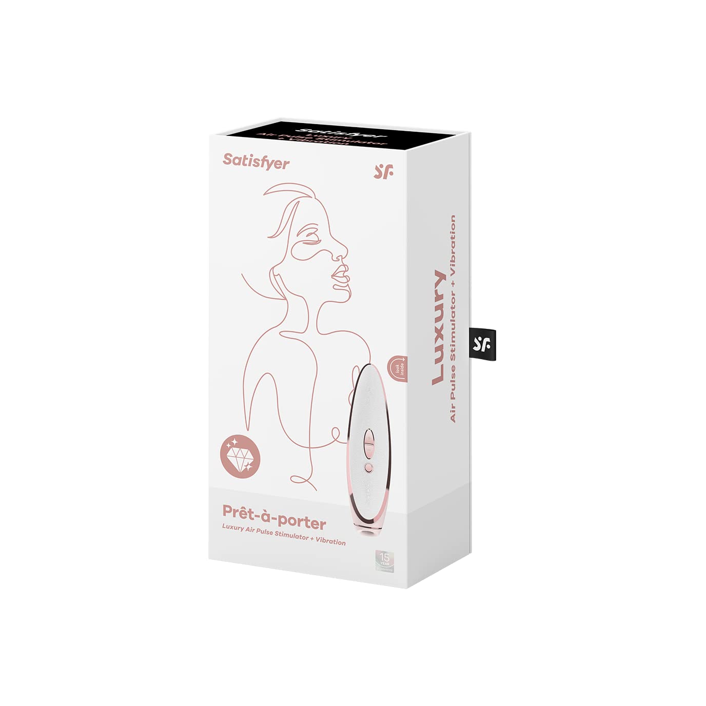 Satisfyer Prêt-à-Porter Vibrator Sex Toy | Adult Toys for Women | Clitoral Stimulation Vibrator | Vibrating Sexual Pleasure Device | Stimulation Vibrators | Female Wellness Tools | Woman Sextoy - Image 4