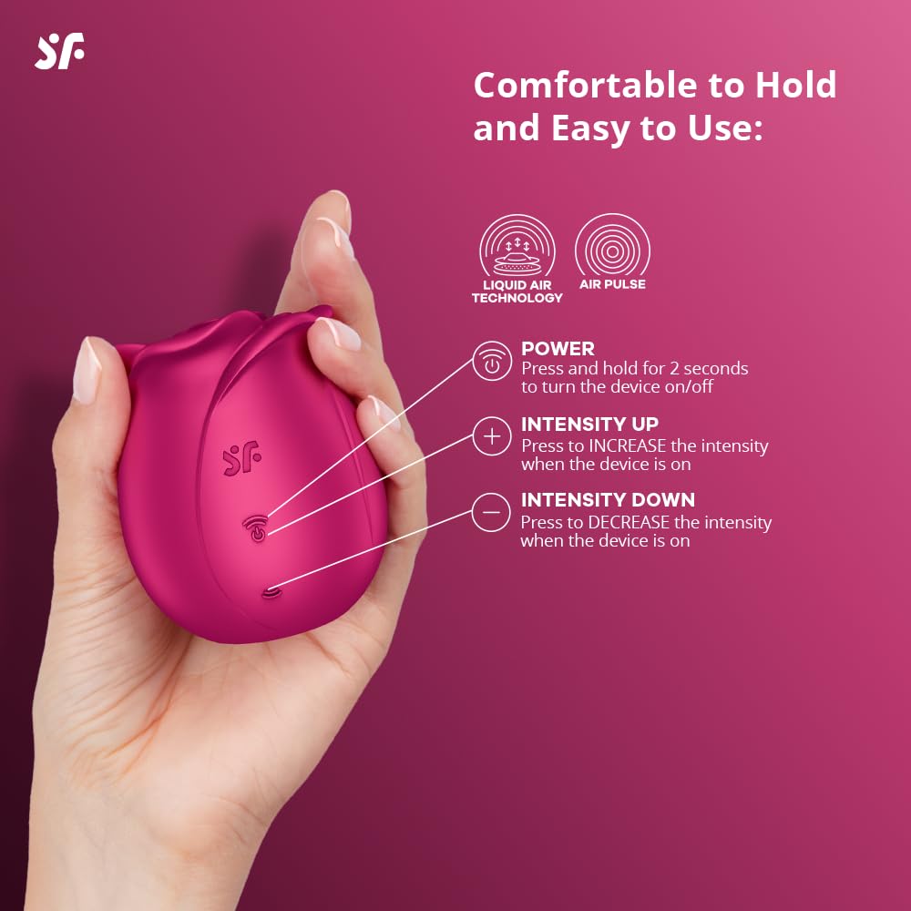 Satisfyer Pro 2 Classic Blossom Vibrator Sex Toy | Adult Toys for Women | Clitoral Stimulator | Vibrating Sexual Pleasure Device | Stimulation Vibrators | Female Wellness Tools | Woman Clit Sextoy - Image 3