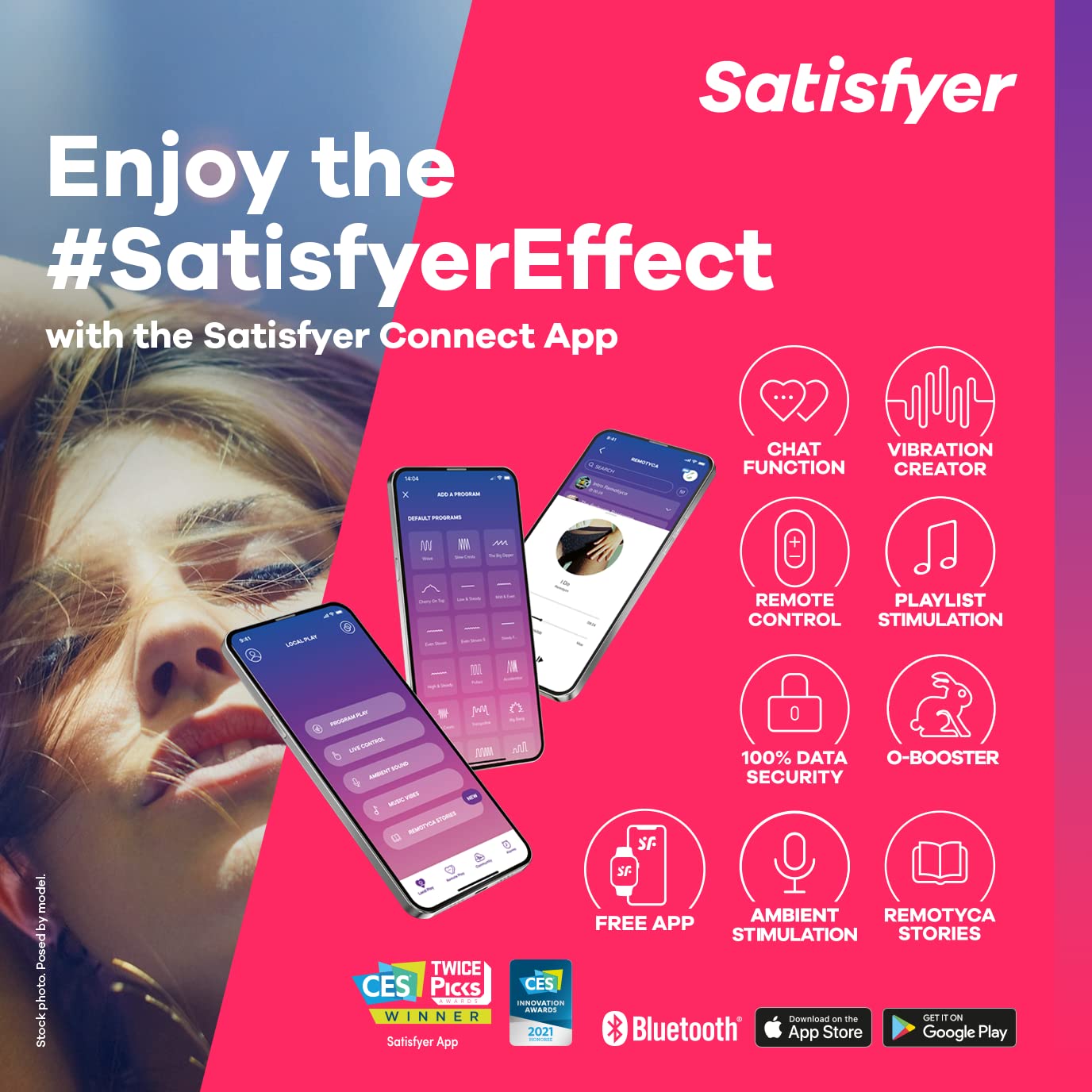 Satisfyer Rotator Plug 1+ Anal Vibrator with App Control - Vibrating Anal Sex Toy, Butt Plug, Prostate Stimulator Toys, Anal Dildo with Rotating Base - Waterproof, Rechargeable (Black) - Image 4
