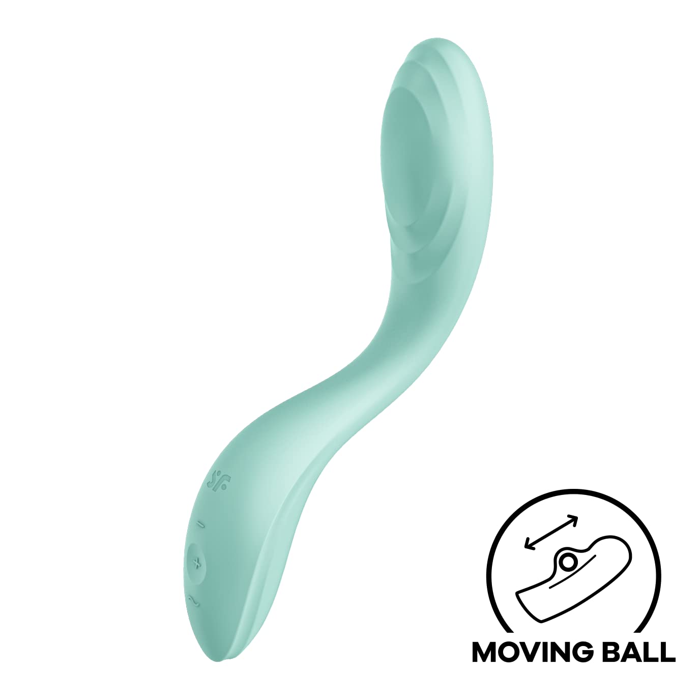 Satisfyer Rrrolling Pleasure Vibrator Sex Toy | Adult Toys for Women | Best G-Spot Clit Stimulation | Vibrating Sexual Pleasure Device | Stimulation Vibrators | Woman Sextoy (Mint) - Image 2