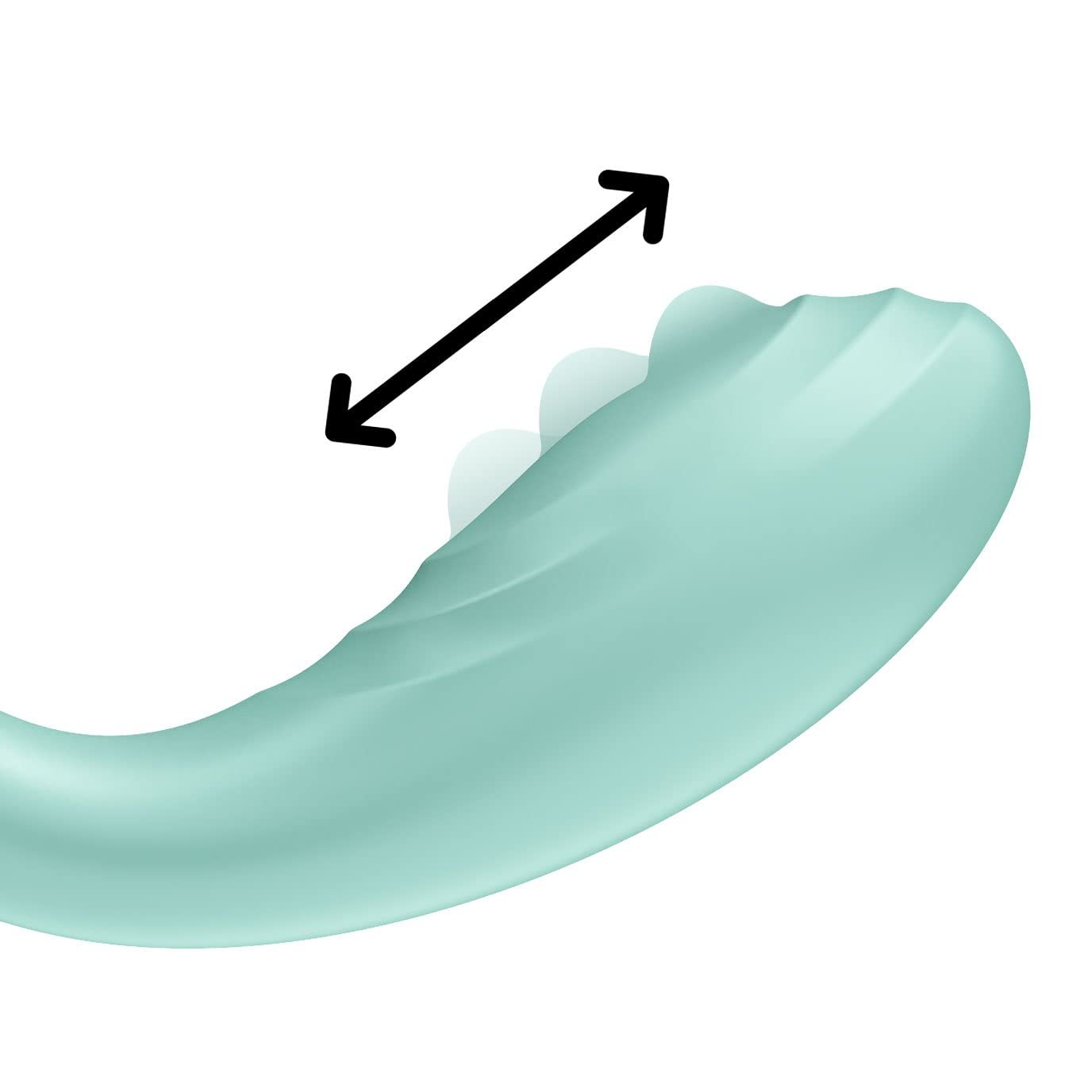 Satisfyer Rrrolling Pleasure Vibrator Sex Toy | Adult Toys for Women | Best G-Spot Clit Stimulation | Vibrating Sexual Pleasure Device | Stimulation Vibrators | Woman Sextoy (Mint) - Image 5