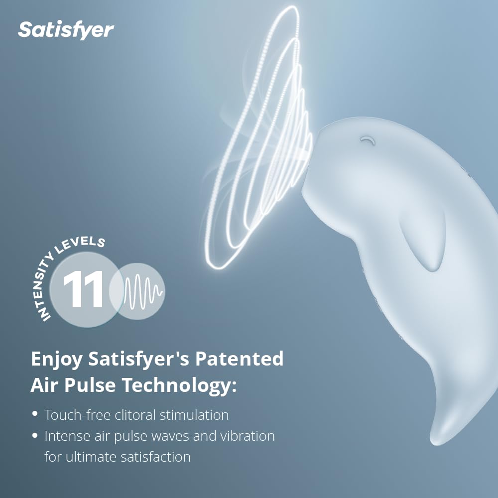 Satisfyer Seal You Soon Vibrator Sex Toy | Adult Toys for Women | Clitoral Stimulation Vibrator | Vibrating Sexual Pleasure Device | Stimulation Vibrators | Female Wellness Tools | Woman Sextoy - Image 2