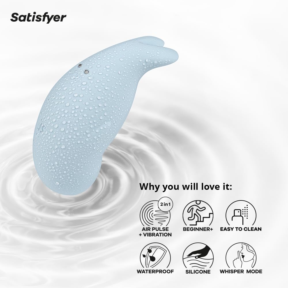 Satisfyer Seal You Soon Vibrator Sex Toy | Adult Toys for Women | Clitoral Stimulation Vibrator | Vibrating Sexual Pleasure Device | Stimulation Vibrators | Female Wellness Tools | Woman Sextoy - Image 4