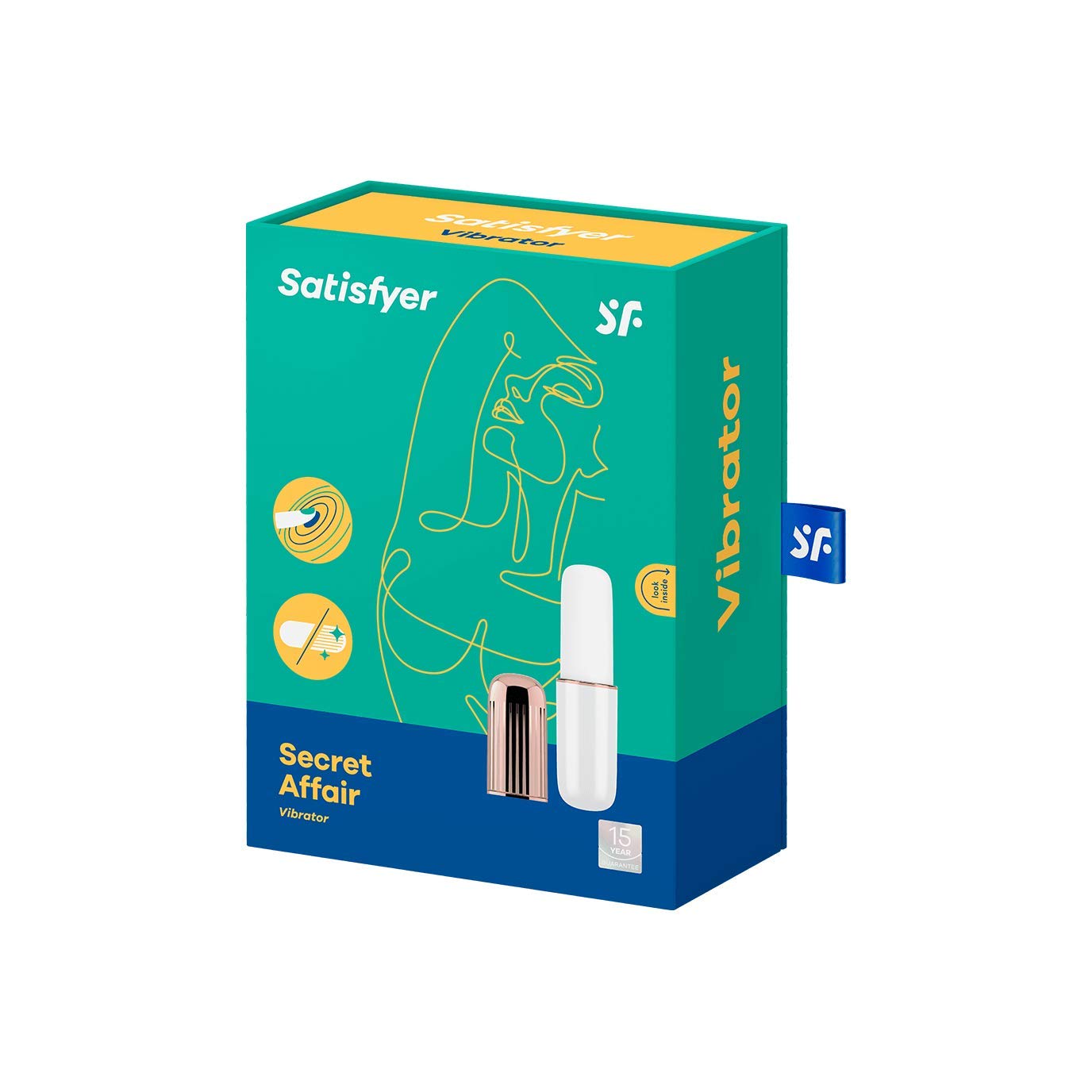Satisfyer Secret Affair Vibrator Sex Toy | Adult Toys for Women | Mini Clitoral Stimulator | Vibrating Sexual Pleasure Device | Stimulation Vibrators | Female Wellness Tools | Woman Sextoy - Image 4