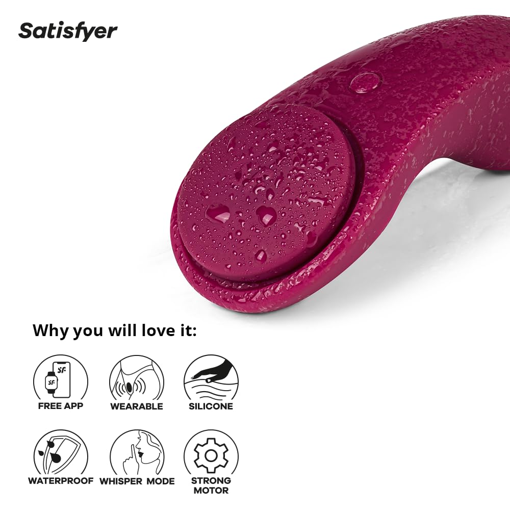 Satisfyer Sexy Secret Connect App Vibrator Sex Toy | Adult Toys for Women | Panty Vibrator + APP | Vibrating Sexual Pleasure Device | Stimulation Vibrators | Female Wellness Tools | Woman Sextoy - Image 4