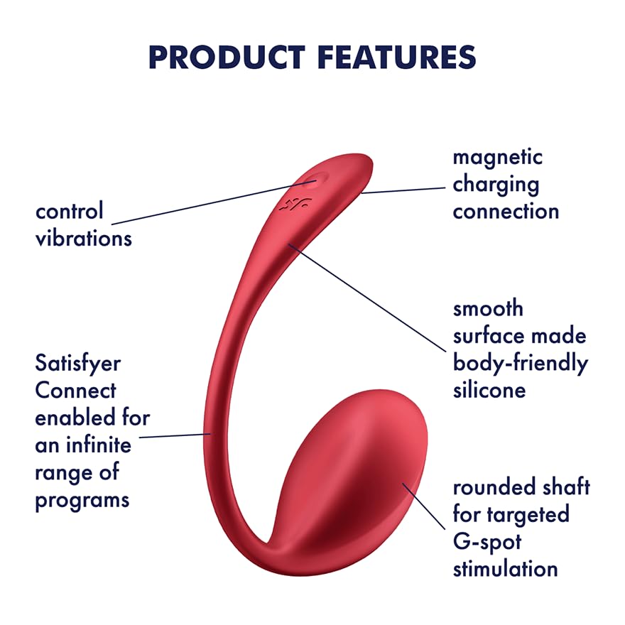Satisfyer Shiny Petal Connect App Vibrator Sex Toy | Adult Toys for Women | Wearable Vibrator + APP | Vibrating Sexual Pleasure Device | Stimulation Vibrators | Female Wellness Tools | Woman Sextoy - Image 3