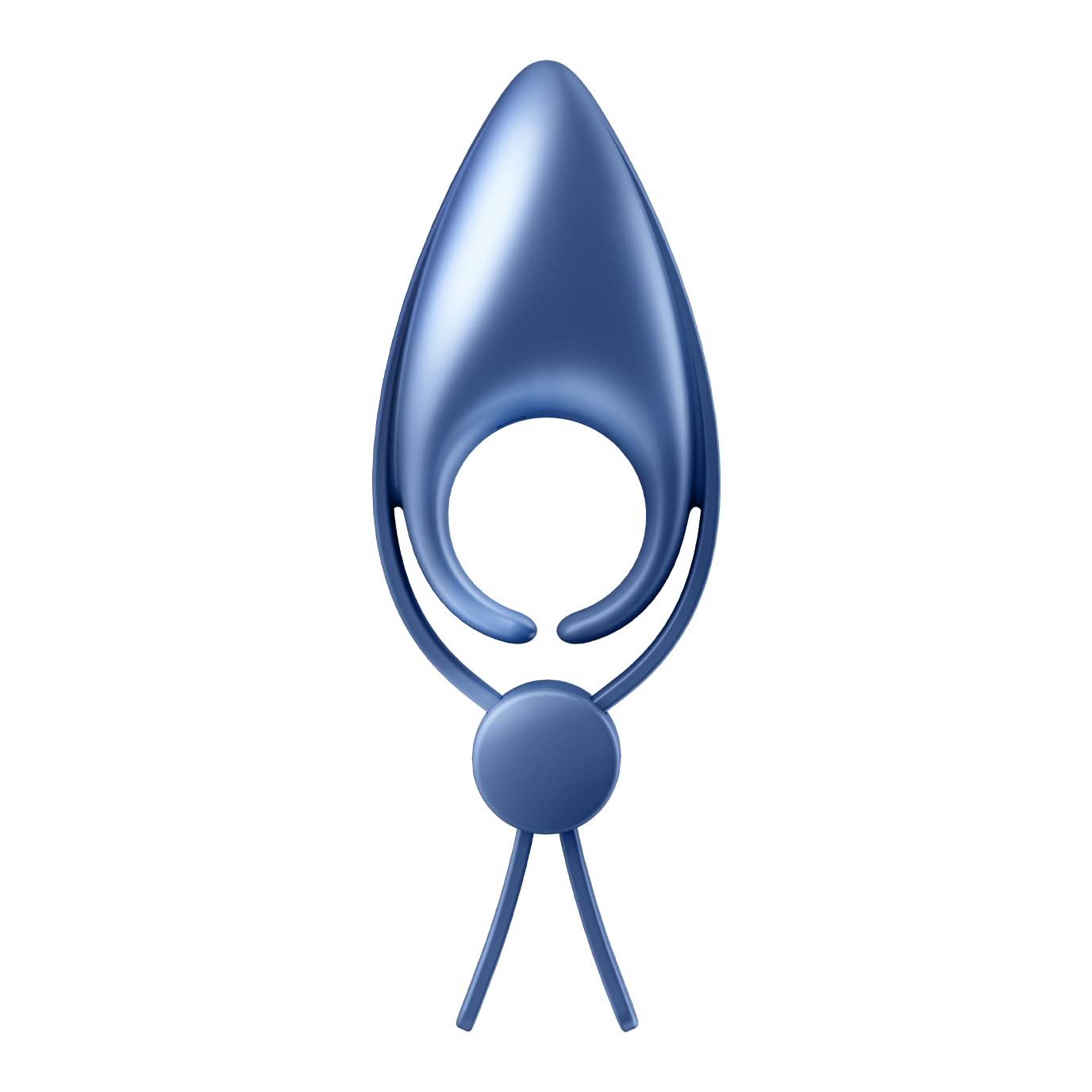 Satisfyer Sniper | Cock Ring | 12 Vibration Programs | Clitoral Stimulation | Power Motor | Adjustable for All Penis Sizes | Waterproof (IPX7) | Rechargeable Battery | Skin-Friendly Silicone (Blue) - Image 5
