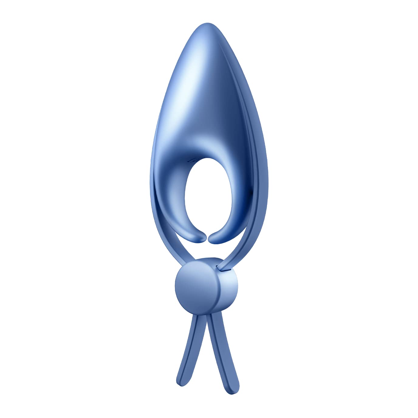 Satisfyer Sniper | Cock Ring | 12 Vibration Programs | Clitoral Stimulation | Power Motor | Adjustable for All Penis Sizes | Waterproof (IPX7) | Rechargeable Battery | Skin-Friendly Silicone (Blue) - Image 6