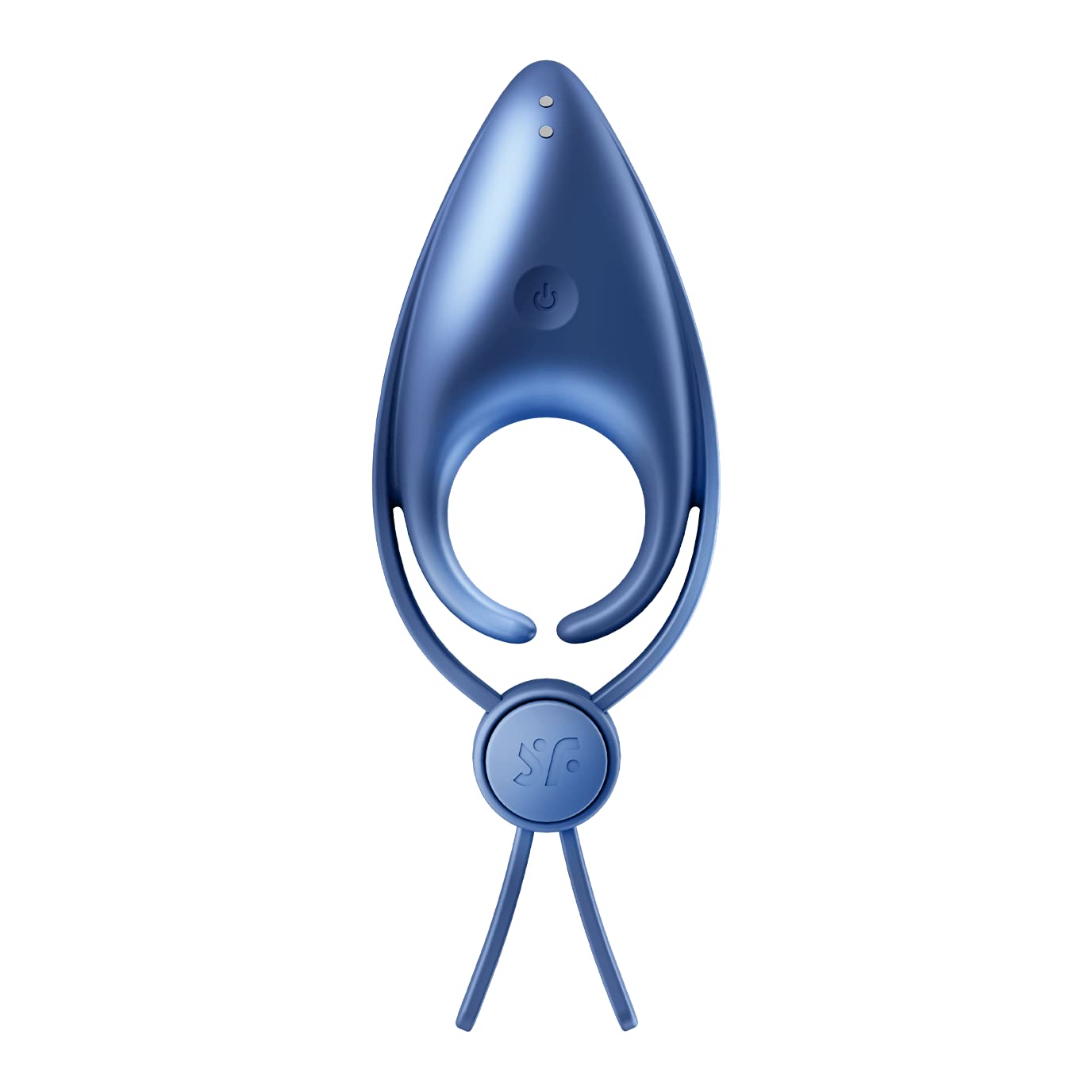 Satisfyer Sniper | Cock Ring | 12 Vibration Programs | Clitoral Stimulation | Power Motor | Adjustable for All Penis Sizes | Waterproof (IPX7) | Rechargeable Battery | Skin-Friendly Silicone (Blue) - Image 7