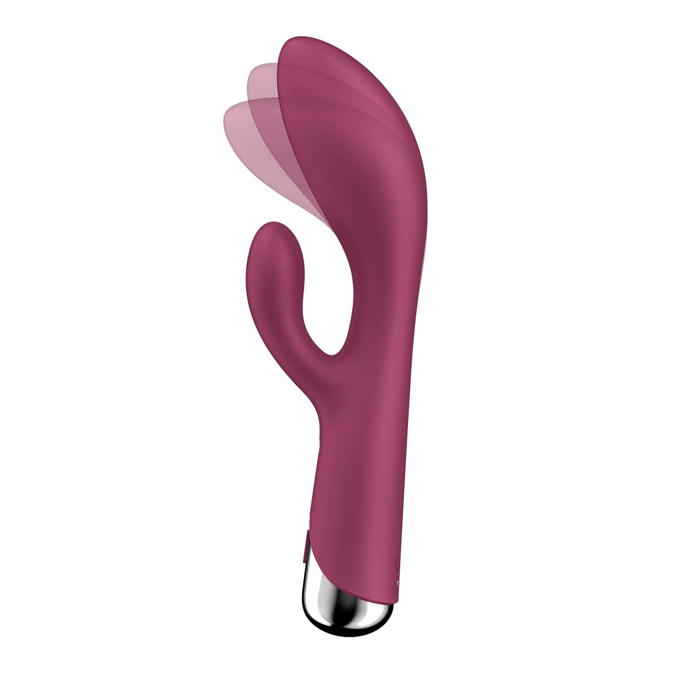 Satisfyer Spinning Rabbit 1 (Red) Vibrator Sex Toy | Adult Toys for Women | Rabbit Vibrator + Rotation | Vibrating Sexual Pleasure Device | Stimulation Vibrators | Female Wellness Tools - Image 5